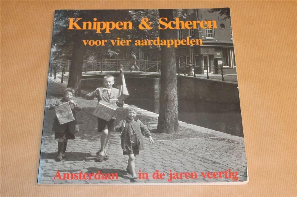 Knippen & Scheren — Amsterdam Jaren 40 [Fotoboek], Ophalen of Verzenden, Gelezen