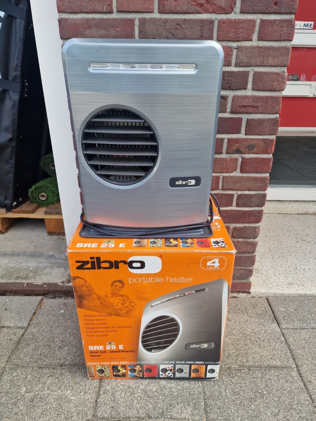 Zibro, Ophalen, Zo goed als nieuw