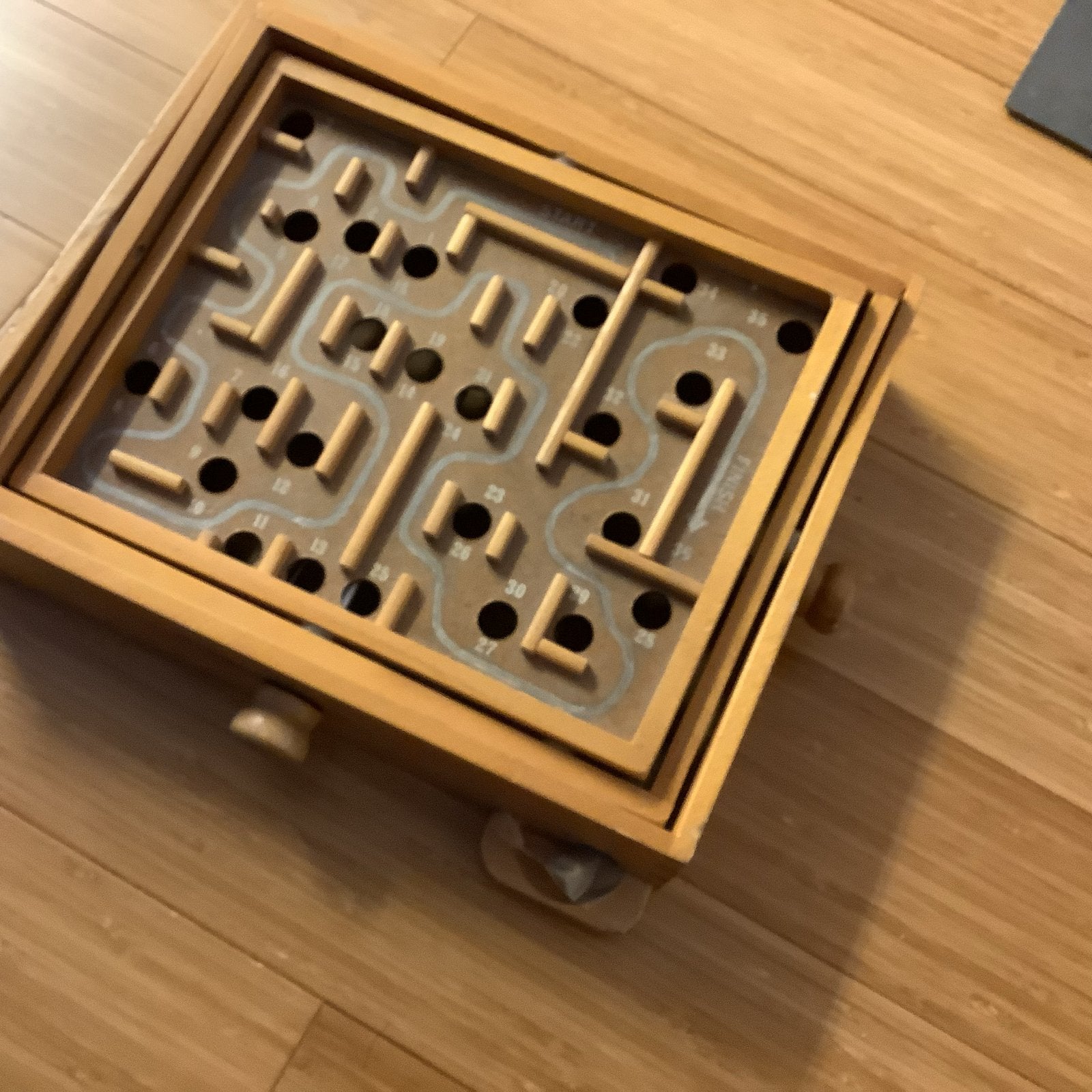 IKEA Knikkerspel / Labyrintspel van hout, Ophalen of Verzenden, Gebruikt, Jongen of Meisje