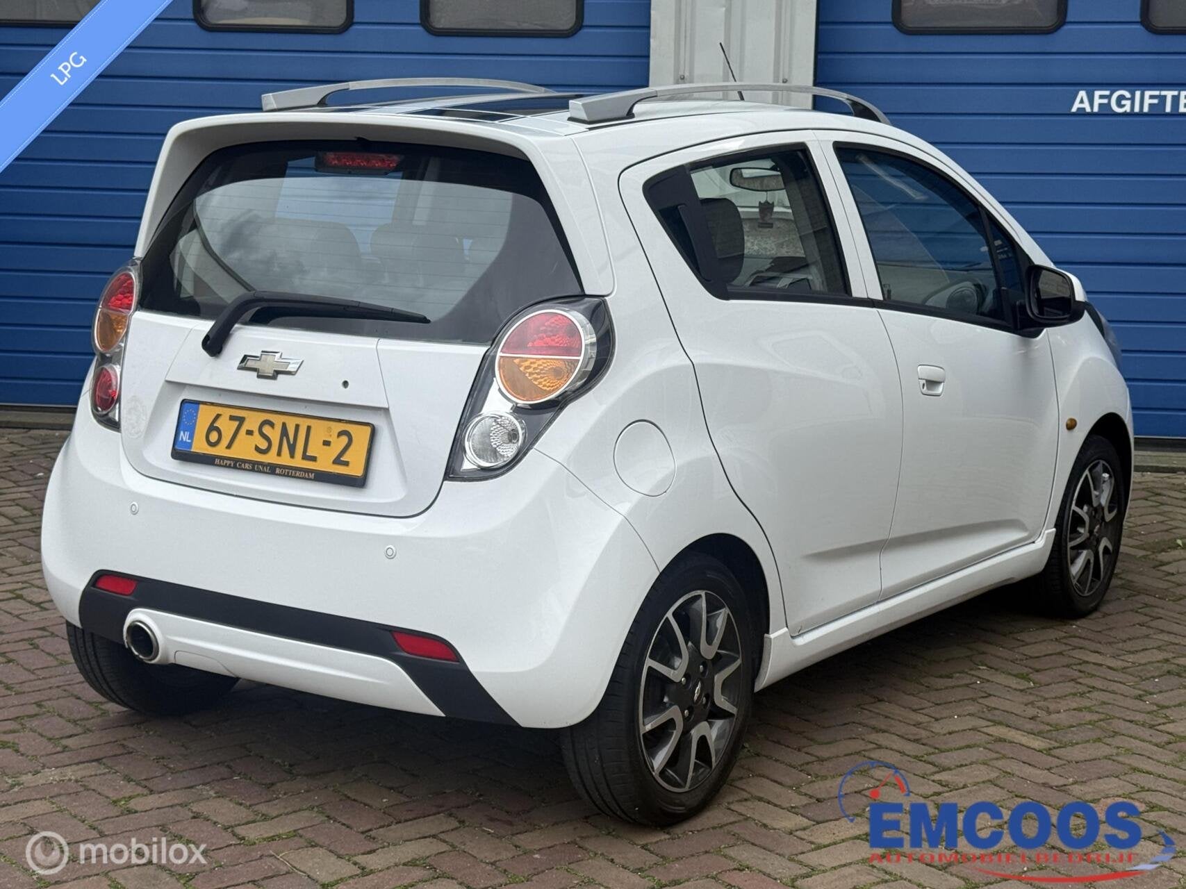 Chevrolet Spark 1.0 16V LS+ Bi-Fuel * 5-Deurs * LPG * Airco, Auto's, Euro 5, 15 km/l, Gebruikt, 4 cilinders