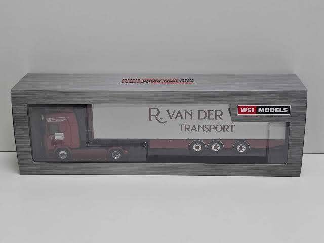 R Van Der Wijst Transport WSI 1:50, Ophalen of Verzenden, Zo goed als nieuw, Bus of Vrachtwagen, Wsi