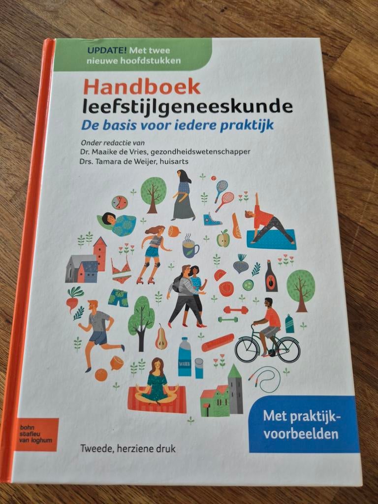 Handboek leefstijlgeneeskunde: De basis voor iedere praktijk, Boeken, Ophalen of Verzenden, Nieuw, Dr. Maaike de Vries, Drs. Tamara de Weijer