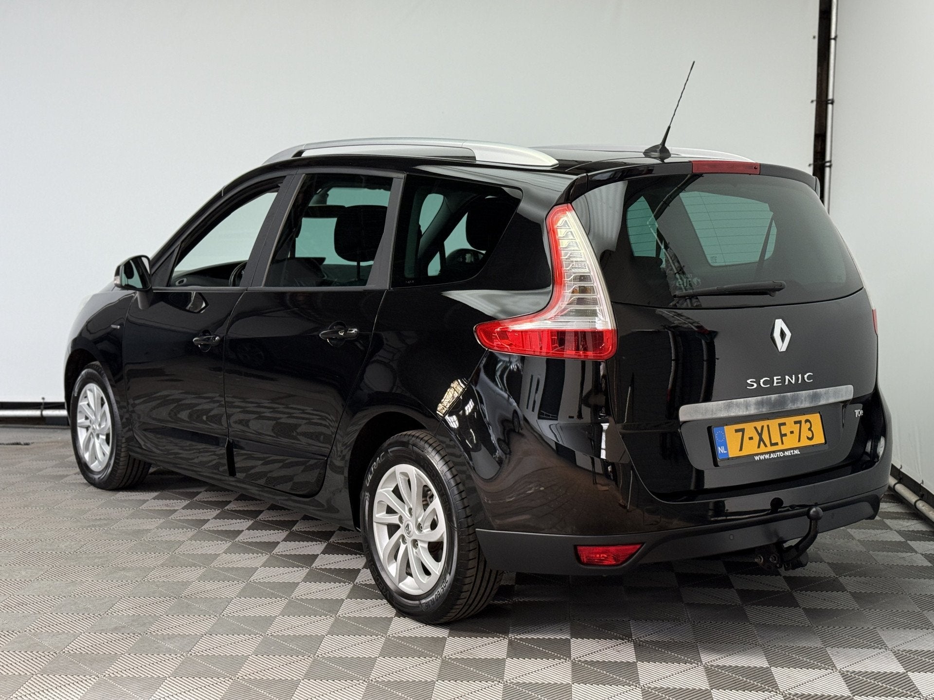 Renault Grand Scénic 1.2 TCe Limited 7p. Navi PDC Trekhaak, Auto's, Voorwielaandrijving, Euro 5, Stof, Gebruikt