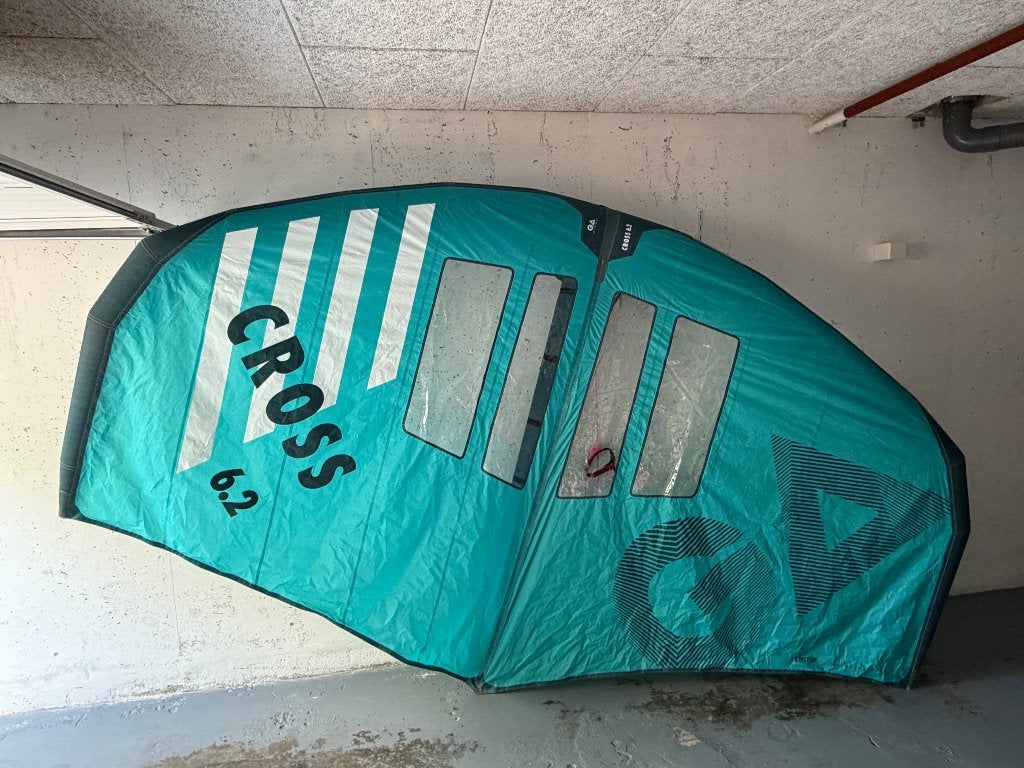 Mooie G.A. cross 6.2m wing, Watersport en Boten, Ophalen, Zo goed als nieuw, Wingsurf-wing