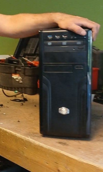Oude computer voor onderdelen of hobbyprojecten, Computers en Software, Ophalen, HDD, Niet werkend, Onbekend