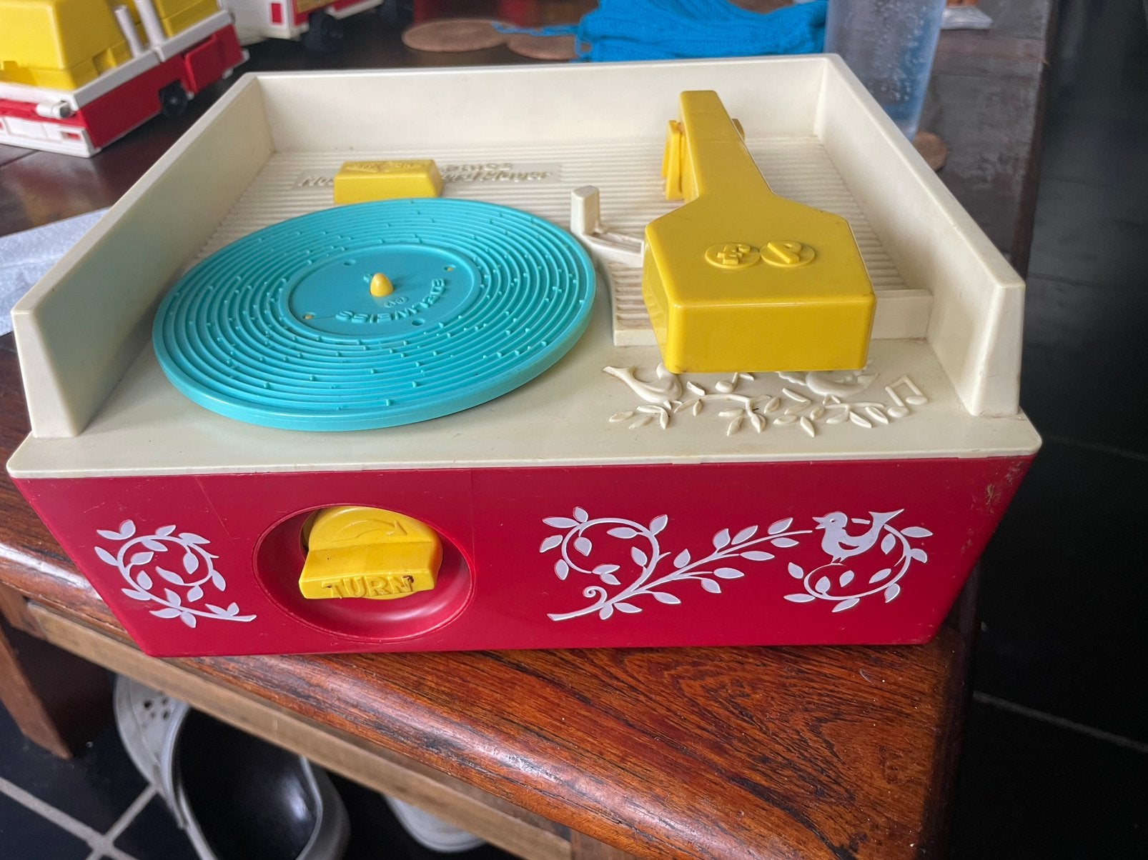 Fisher Price Misic Box Record Player., Kinderen en Baby's, Ophalen of Verzenden, Gebruikt, Speelset