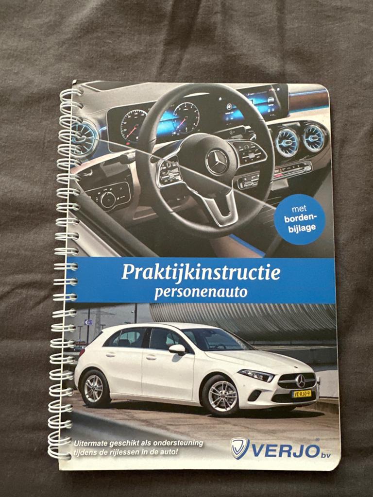 Praktijkinstructie personenauto - Verjo (met bordenbijlage), Boeken, Ophalen of Verzenden, Gamma, Zo goed als nieuw, Overige niveaus