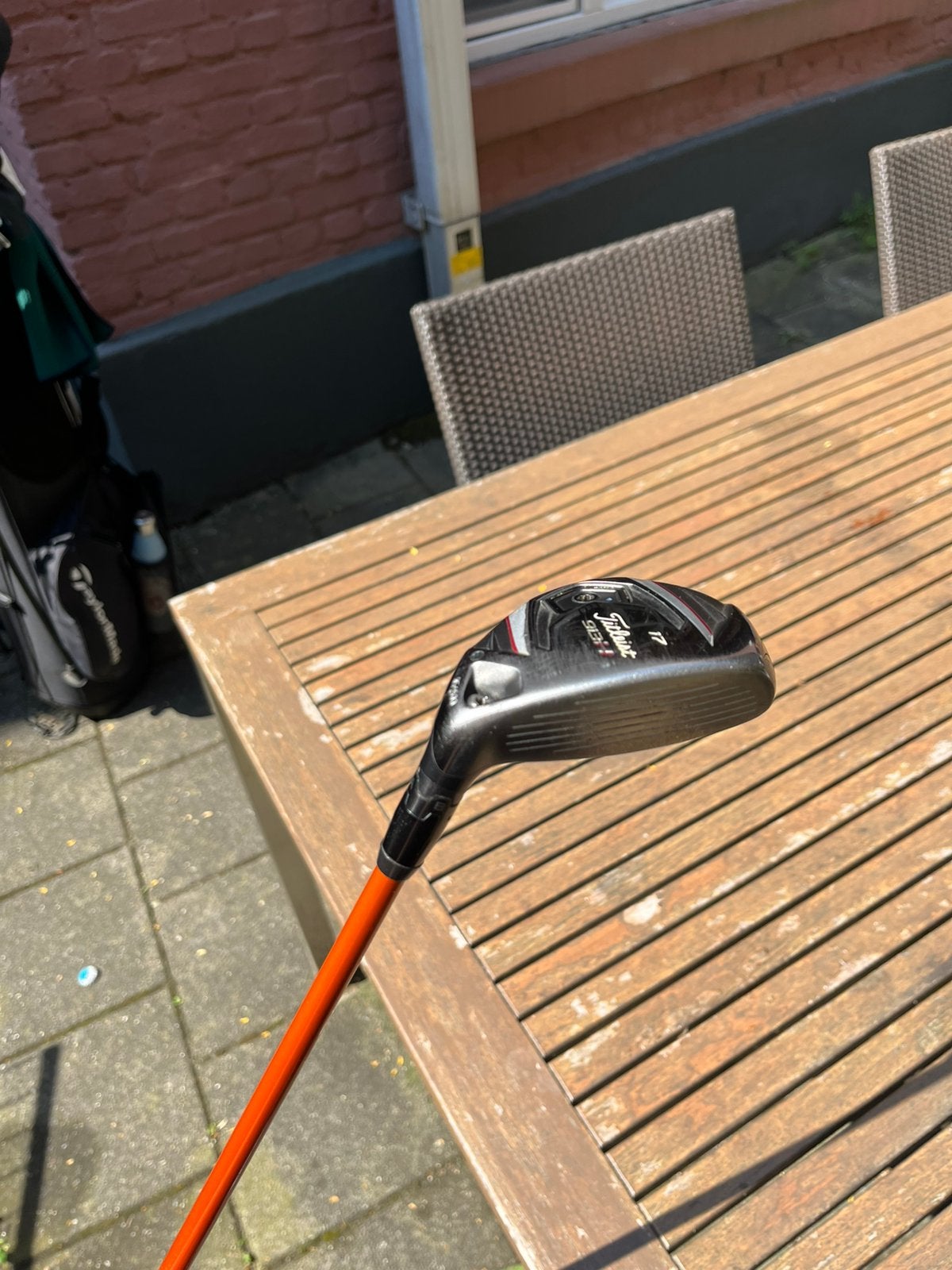 Titleist 913H hybride, Tour AD 7S shaft, Sport en Fitness, Golf, Ophalen of Verzenden, Zo goed als nieuw, Club
