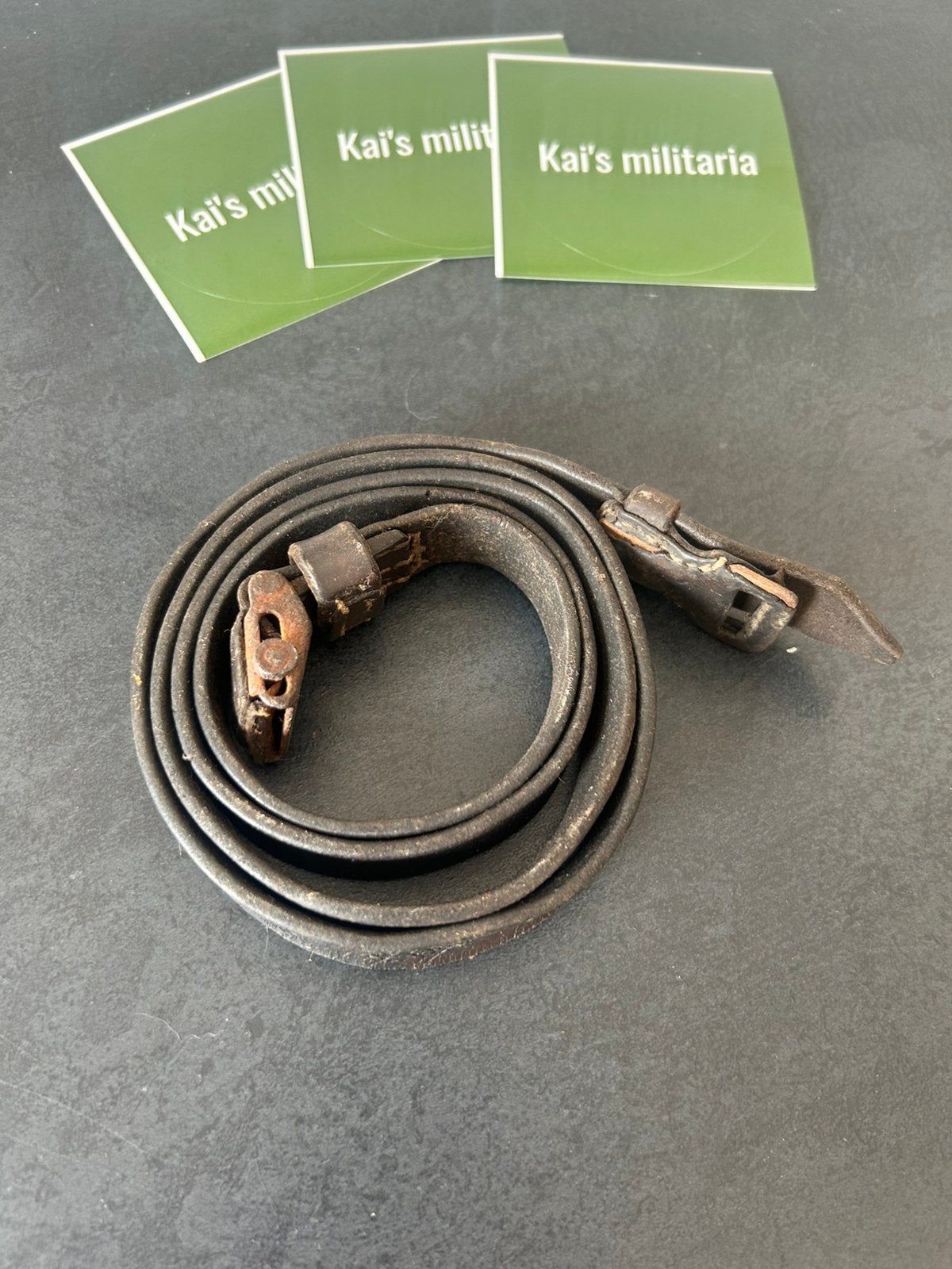 K98 riem , compleet ww2, Verzamelen, Ophalen of Verzenden, Duitsland, Kleding of Schoenen
