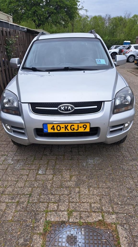 Kia Sportage 2.0 2WD 2009 Grijs, Auto's, 1442 kg, 4 cilinders, Origineel Nederlands, 75 €/maand
