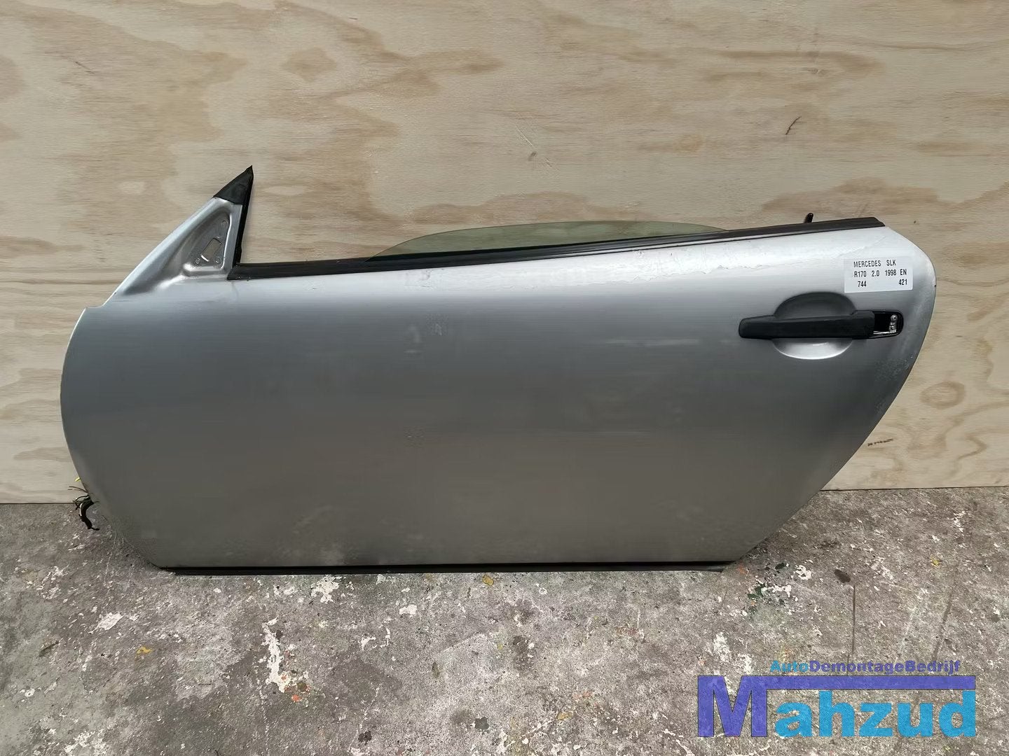 MERCEDES SLK R170 Zilver 744 links deur portier 1996-2000, Auto-onderdelen, Gebruikt, Mercedes-Benz AG, Deur, Mercedes-Benz