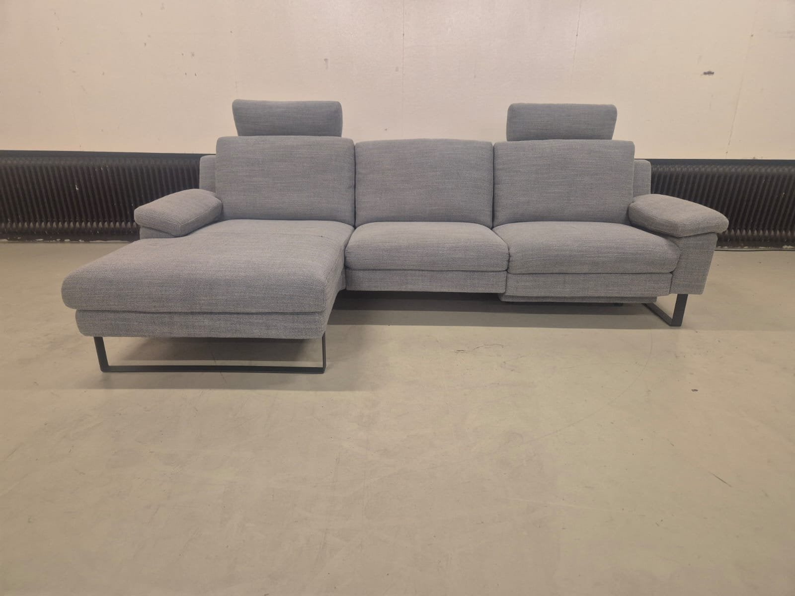 Montel Montelex - Cortina - Hoekbank - Elektrisch - Grijs, Laan der Techniek 21, Veenendaal, Ophalen of Verzenden, Montel, cortina, hoekbank, chaise longue, verstelbaar,elektrisch