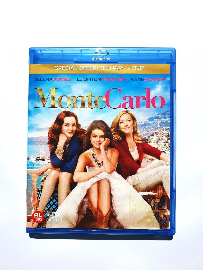 Monte Carlo (Blu-ray + DVD), Ophalen of Verzenden, Zo goed als nieuw