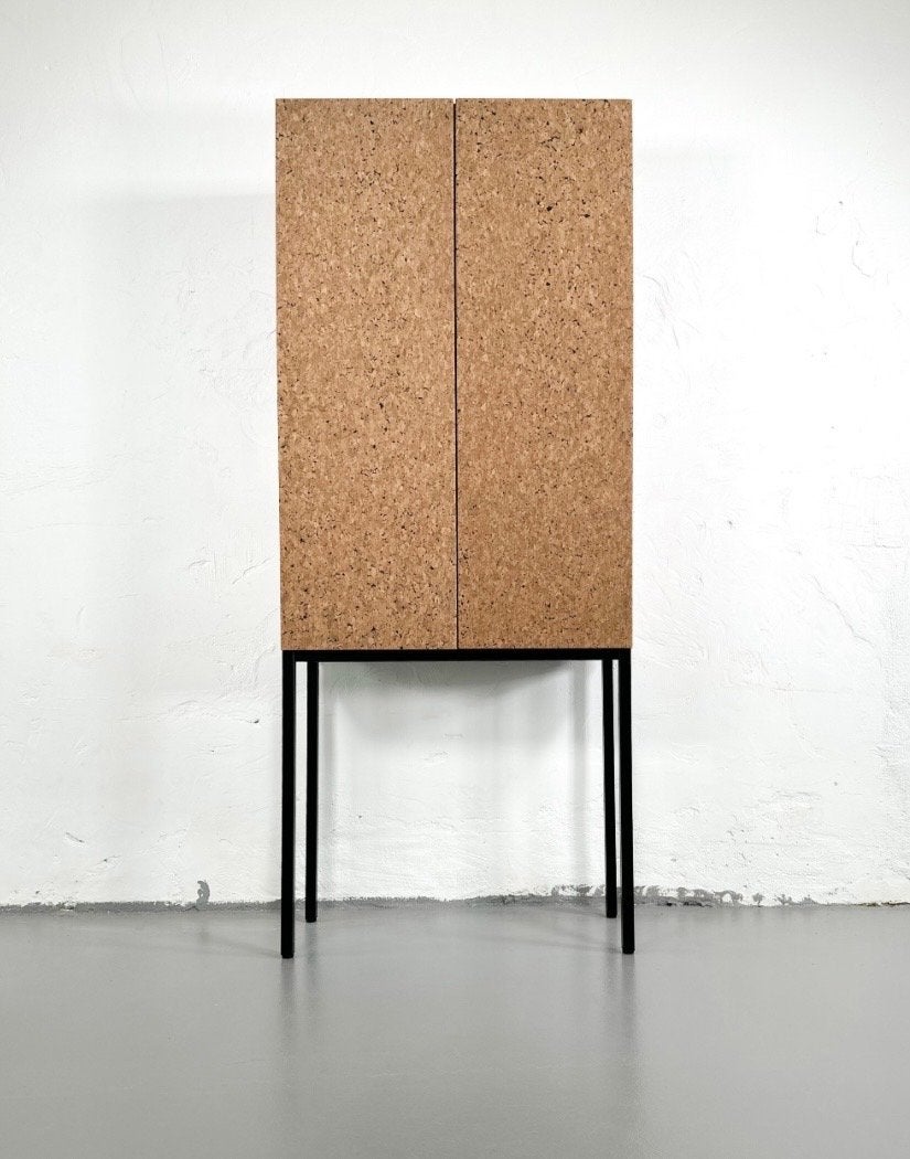 Vintage IKEA BARSKÅP SAMMANHANG Kurk Bar Kast Spiegel, Ophalen of Verzenden, Gebruikt