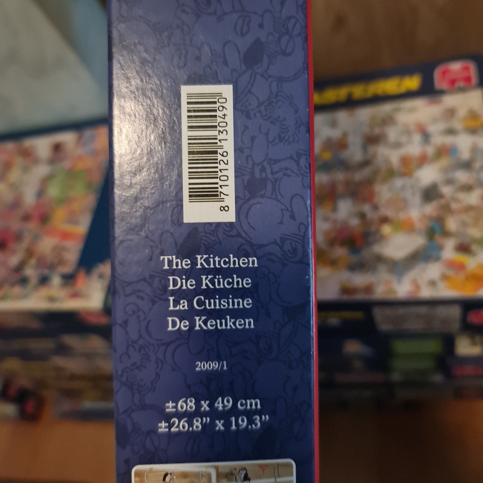 Jumbo Jan van Haasteren De Keuken 1000 stukjes puzzel, Ophalen of Verzenden, 500 t/m 1500 stukjes, Gebruikt, Legpuzzel