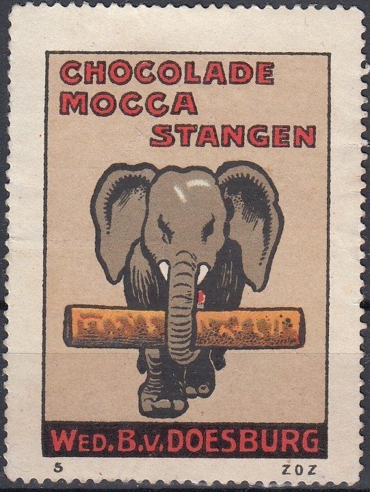 Nederland- Sluitzegel - 1915- Doesburg -- De Lindeboom -5-, Postzegels en Munten, Verzenden, T/m 1940, Postfris