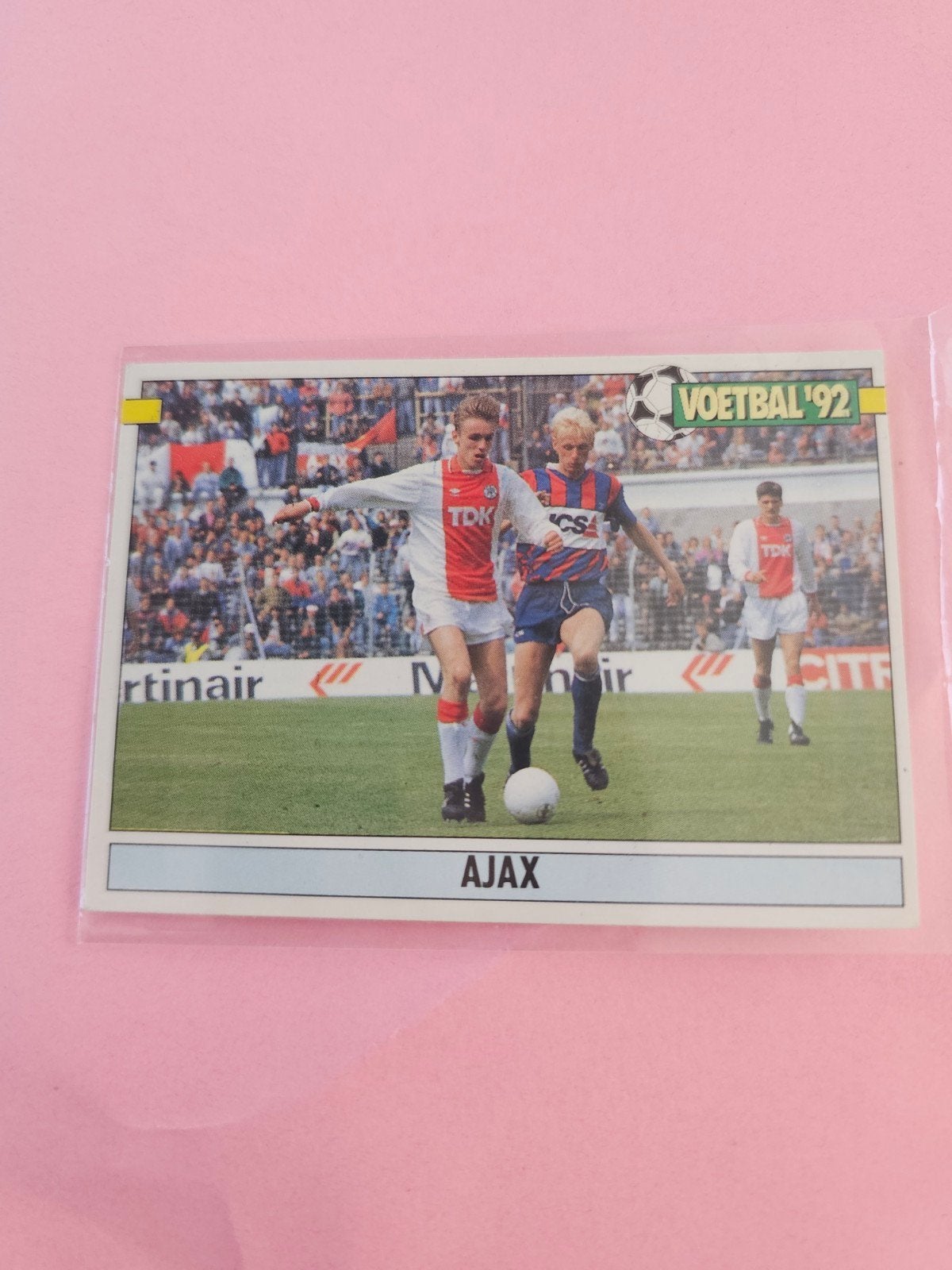 Voetbal 1992 Ajax, Verzamelen, Sportartikelen en Voetbal, Ophalen of Verzenden, Nieuw, Ajax, Poster, Plaatje of Sticker