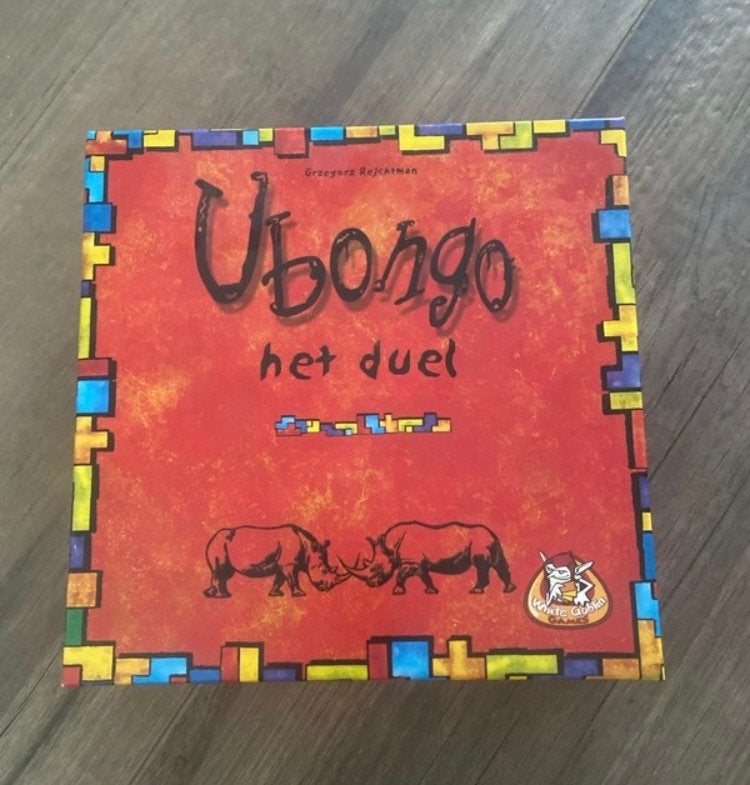 Ubongo: Het Duel, Een of twee spelers, Ophalen of Verzenden, Zo goed als nieuw, Reisspel