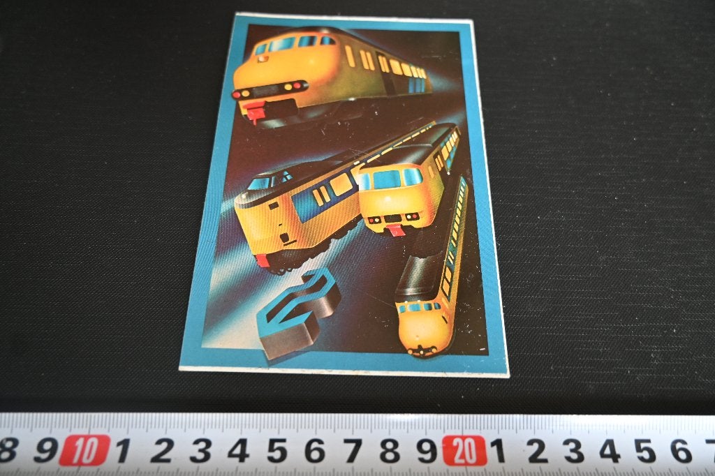 sticker NS Nederlnadse spoorwegen 4 treinen, Verzamelen, Ophalen, Zo goed als nieuw