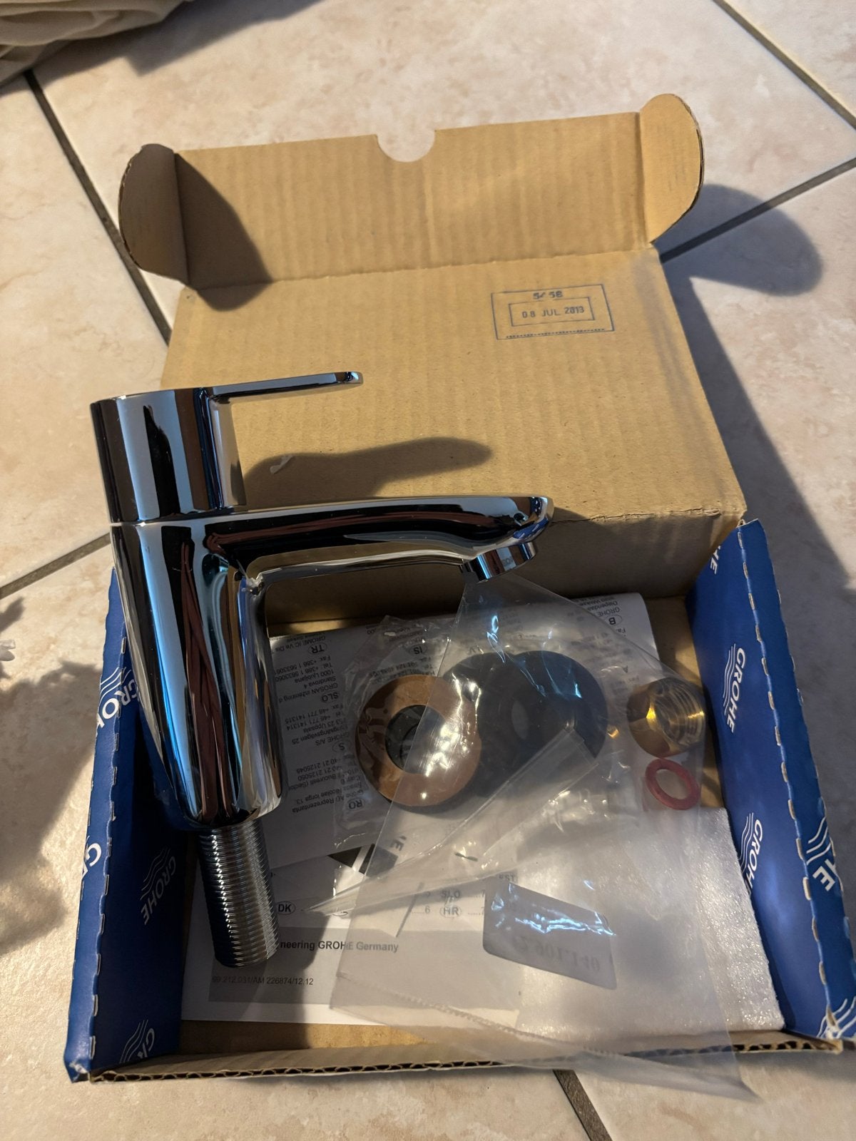 Grohe Eurostyle Cosmopolitan Kraan - Nieuw in doos, Ophalen, Nieuw, Chroom, Kraan