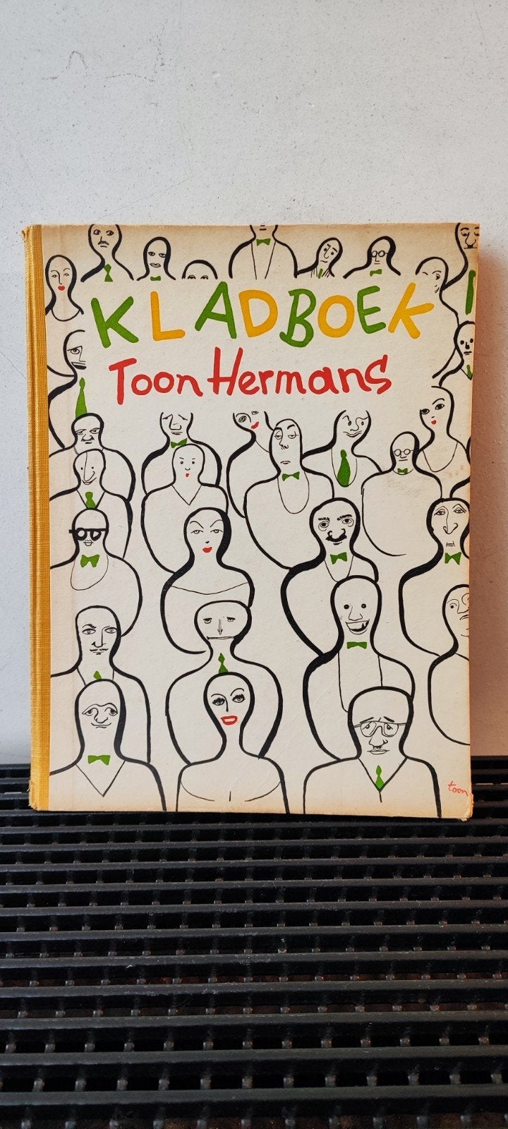Toon Hermans Kladboek, De Bezige Bij, 1953, Gelezen, Ophalen of Verzenden, Anekdotes en Observaties, Toon Hermans