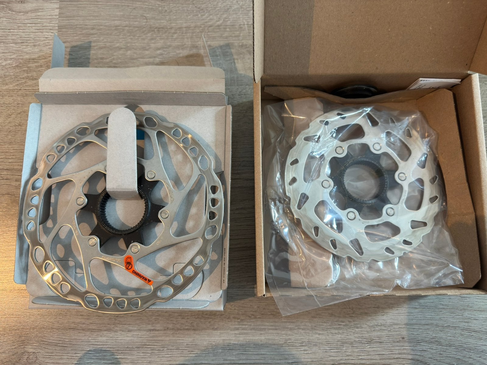 Shimano 105 remschijven (160mm & 140mm), Remmen, Gebruikt, Shimano 105, Staal