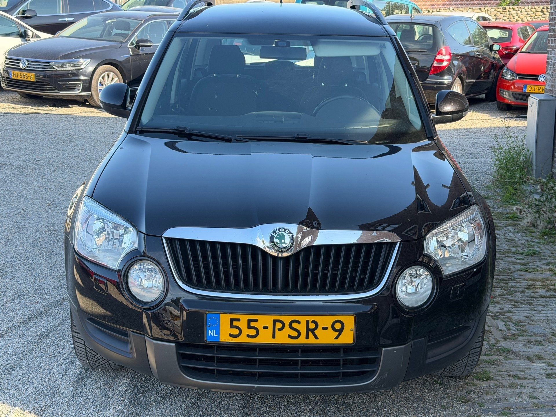 Skoda Yeti 1.2 TSI Ambition Automaat Clima Cruise PDC Trekha, Auto's, Skoda, Gebruikt, 4 cilinders, Zwart, Origineel Nederlands