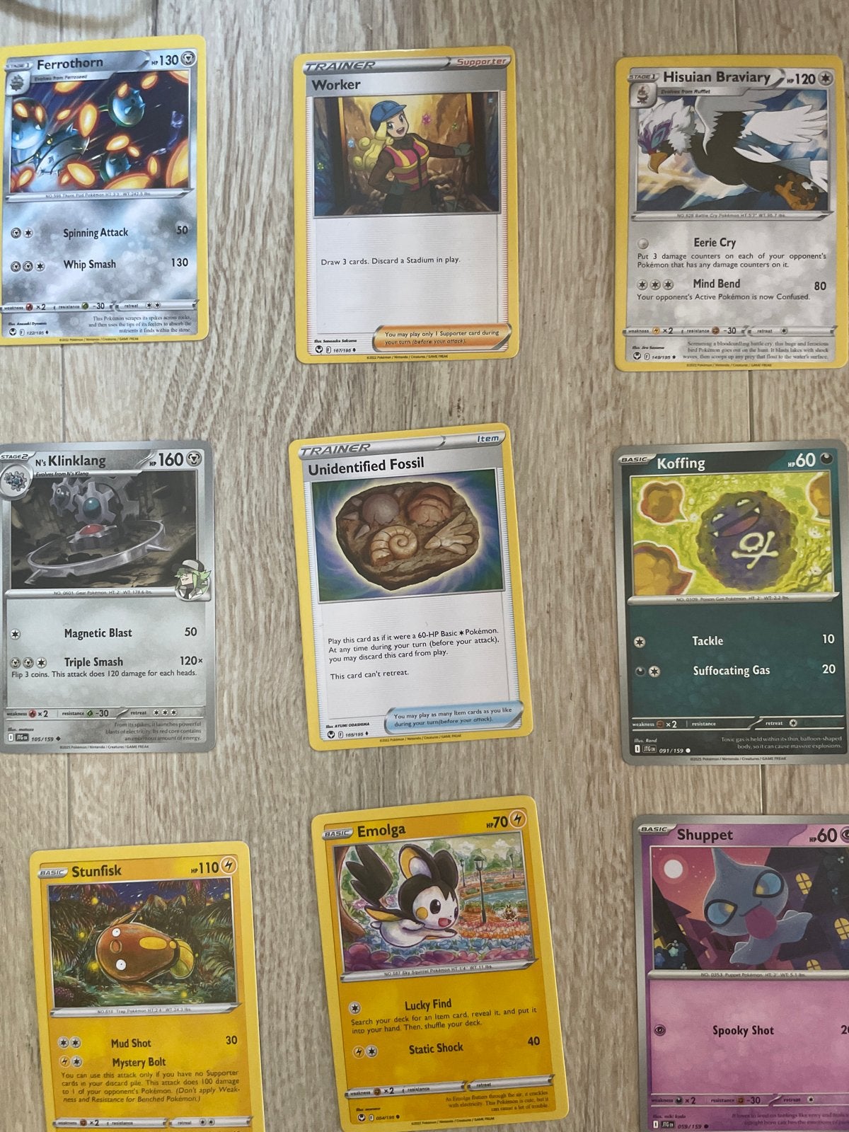 Diverse Pokémon Kaarten Collectie - 27 Stuks, Ophalen of Verzenden, Gebruikt, Meerdere kaarten