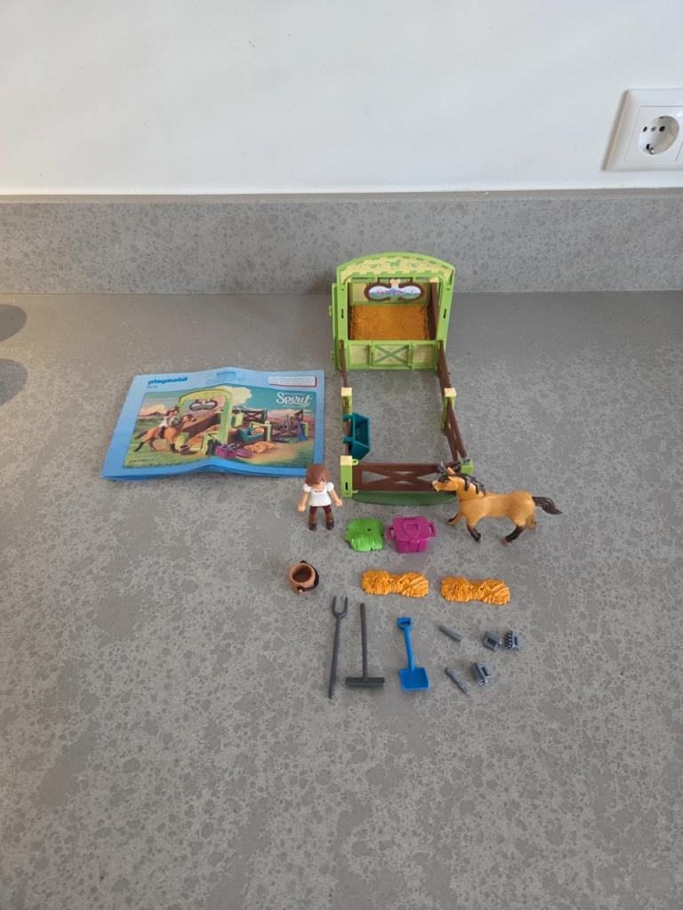 Playmobil Spirit stal, Ophalen of Verzenden, Gebruikt, Complete set