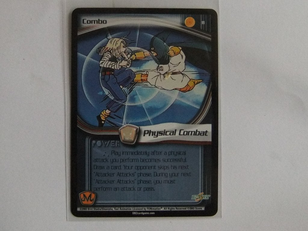 Dragon Ball Z TCG - Combo Physical Combat Kaart, Verzenden, Gebruikt, Losse kaart