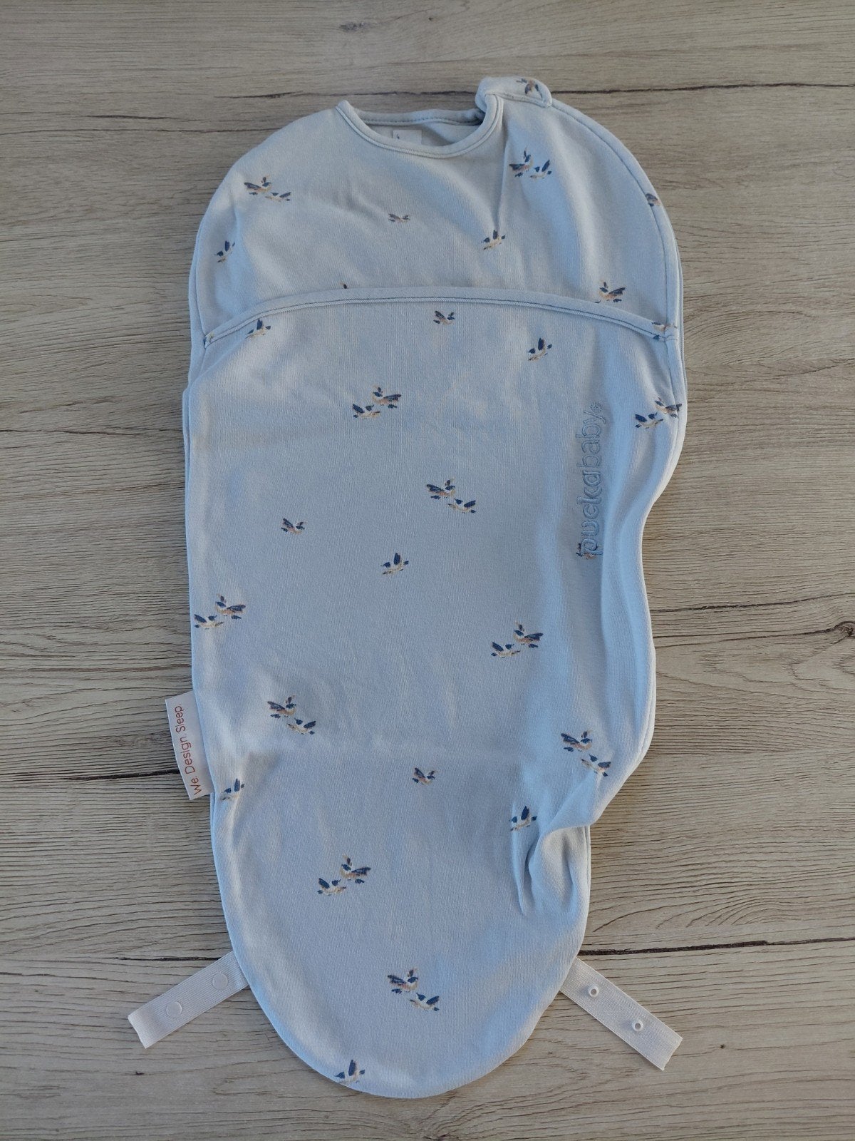 Puckababy piep, Birds, lichte gebruikerssporen, Kinderen en Baby's, Dekens, Slaapzakjes en Inbakerproducten, Gebruikt, Bakerzak of Bakerdoek