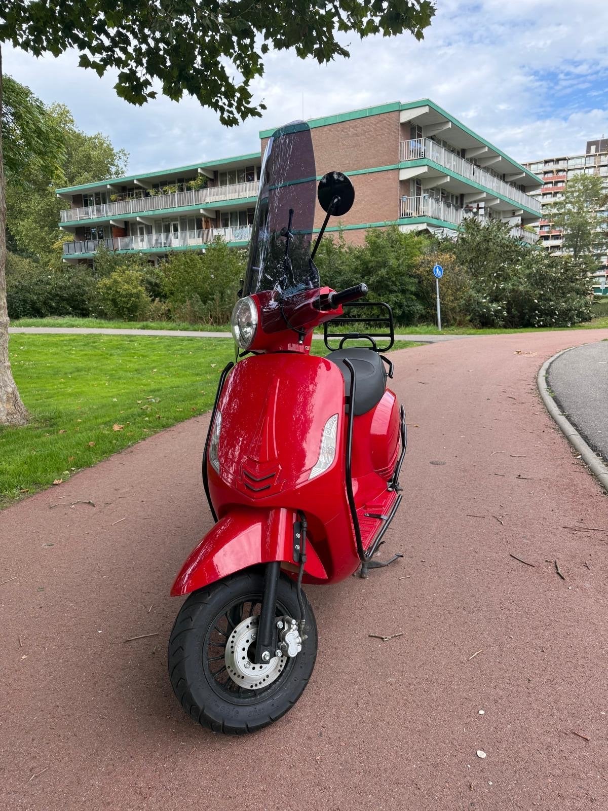 La Souris scooter 2019 met vangrails en windscherm, Ophalen of Verzenden, Zo goed als nieuw, Overige typen, Overige merken