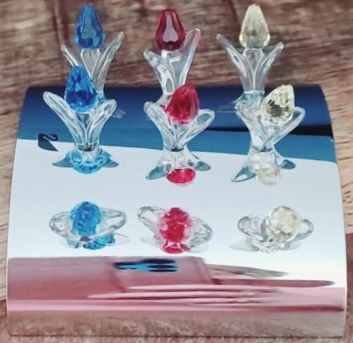 Swarovski mini Tulpen, Ophalen of Verzenden, Figuurtje