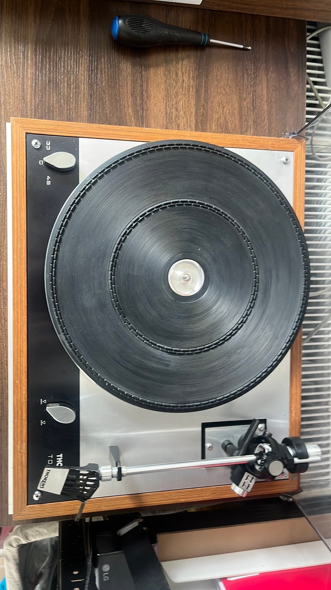 Thorens 160 td, Ophalen, Zo goed als nieuw, Platenspeler, Thorens