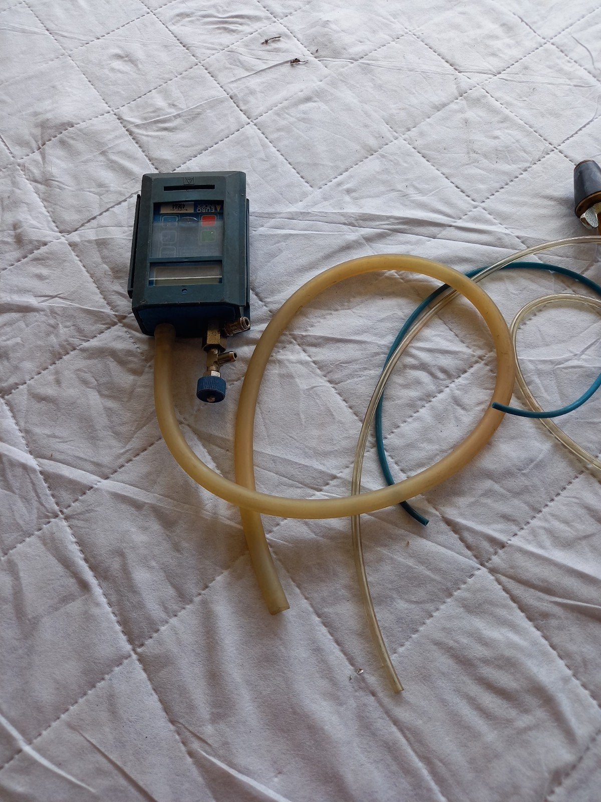 gasdrukmeter, Ophalen, Gebruikt