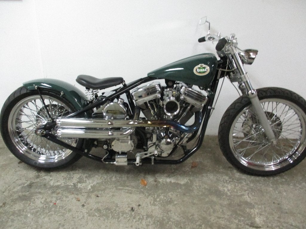 harley davidson eigenbouw hardtail, Motoren, Motoren | Harley-Davidson, Particulier, Chopper, meer dan 35 kW, 2 cilinders, Motorrijbewijs A