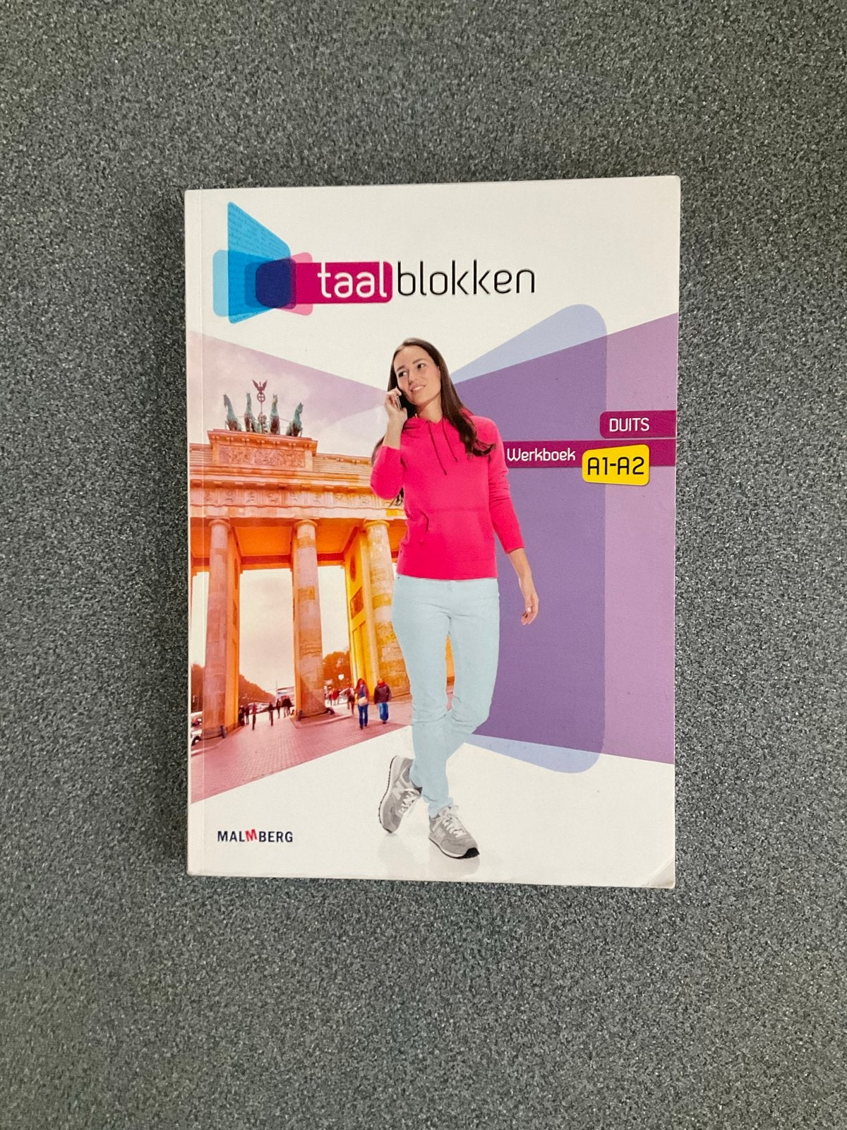 Taalblokken Duits Werkboek A1-A2 - Zo goed als nieuw, Ophalen of Verzenden, Zo goed als nieuw, Non-fictie