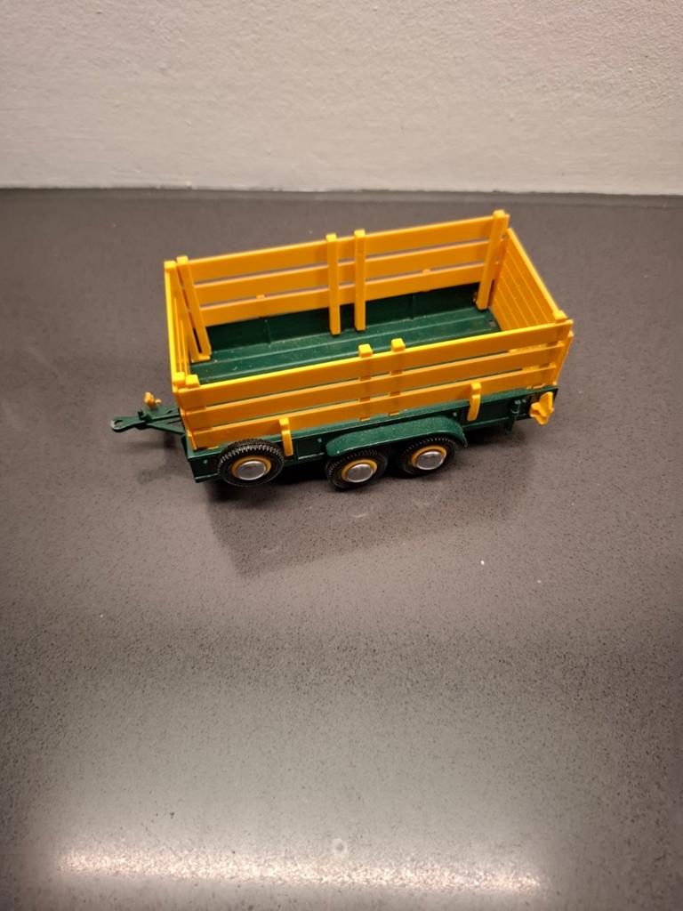Te koop britains aanhanger, Ophalen of Verzenden, Zo goed als nieuw, Tractor of Landbouw, Britains