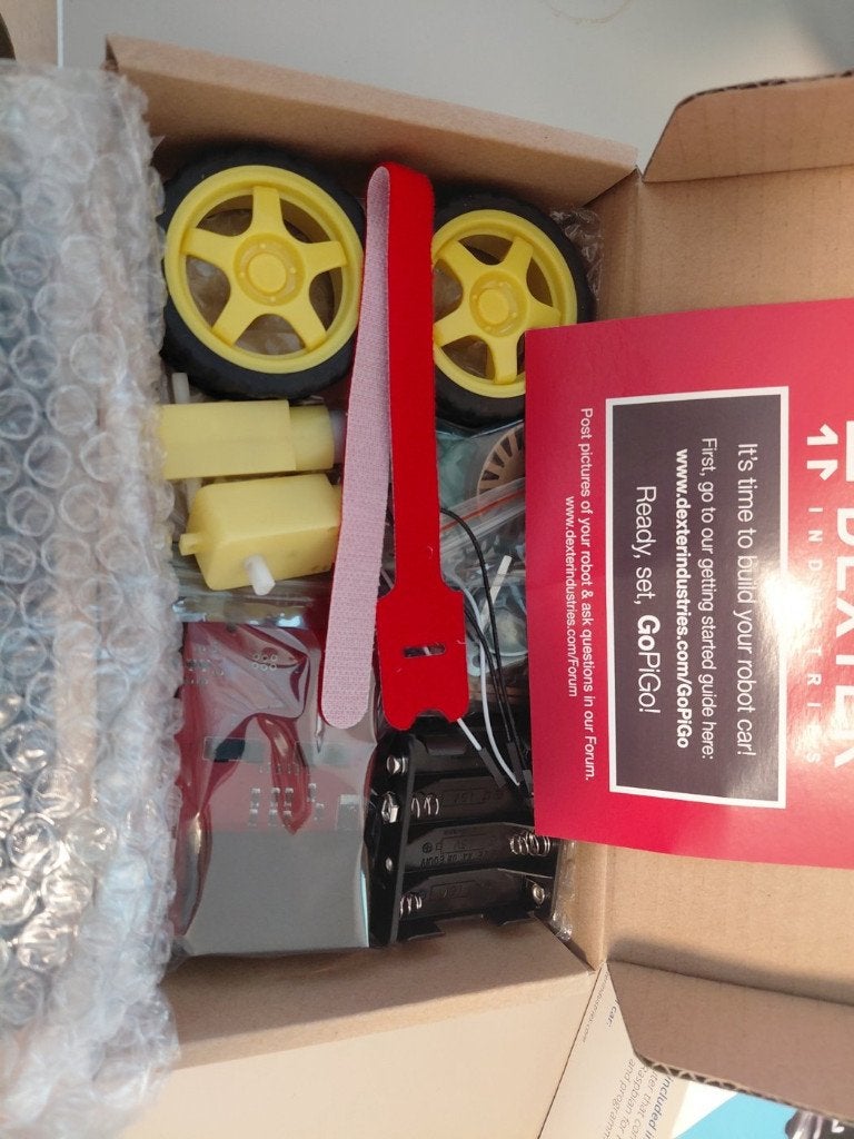 GoPiGo2 Base Kit robot Raspberry Pi, Hobby en Vrije tijd, Ophalen of Verzenden, Nieuw