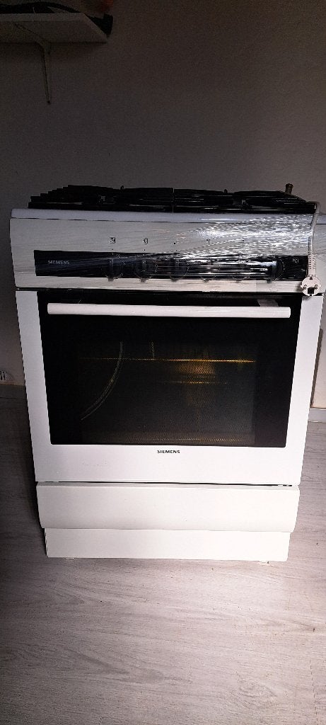 Gasfornuis met oven, Ophalen, Gebruikt, Grill, 4 kookzones