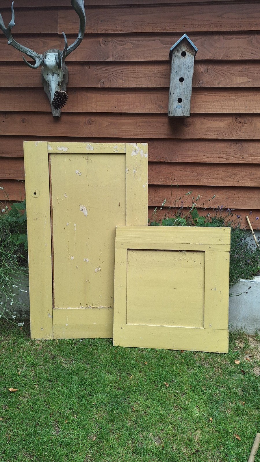 Gratis oude deur brocant, Ophalen of Verzenden, Gebruikt, Binnendeur, 200 tot 215 cm