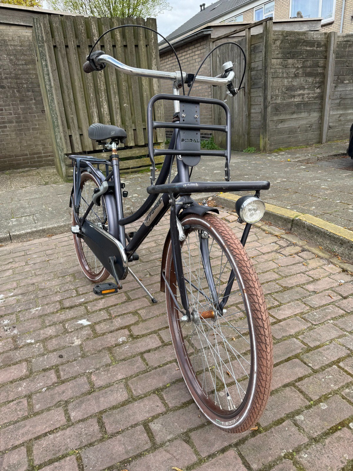 Popal oma / transport fiets 26 inch, Ophalen, Terugtraprem, Versnellingen, Zo goed als nieuw