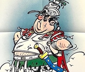 Asterix en de Britten (1986) - Set Originele filmposters, Verzenden, A1 t/m A3, Film en Tv, Rechthoekig Staand