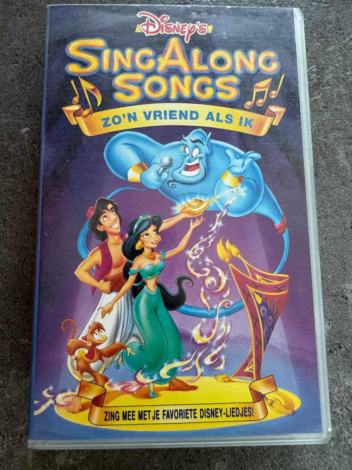 Disney's Sing Along Songs: Zo'n Vriend Als Ik (VHS), Cd's en Dvd's, VHS | Kinderen en Jeugd, Gebruikt, Tekenfilm, Alle leeftijden