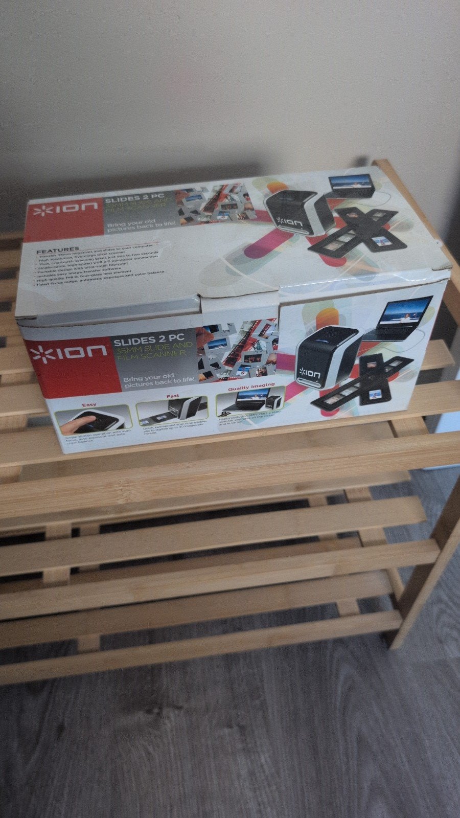 Ion Slides 2 PC 35mm Dia- en Filmscanner, Computers en Software, Ophalen, Diascanner, Ion, Nieuw