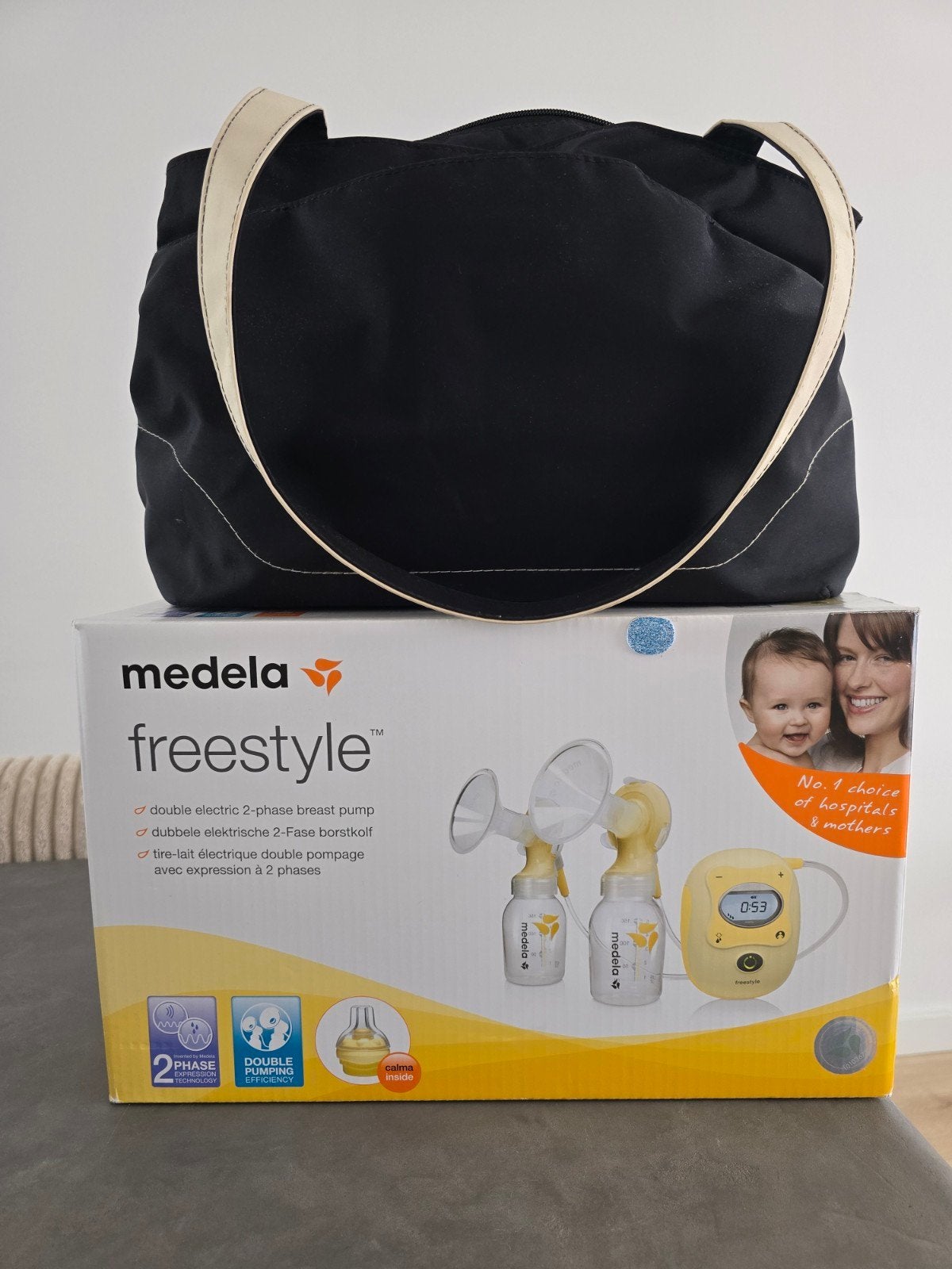 Medela kolfapparaat, Kinderen en Baby's, Babyvoeding en Toebehoren, Ophalen of Verzenden, Zo goed als nieuw, Borstkolf