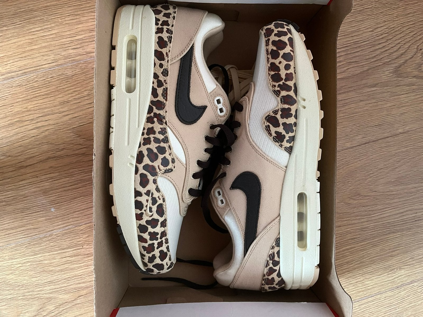 Air max 1 leopard, Ophalen of Verzenden, Zo goed als nieuw, Overige kleuren