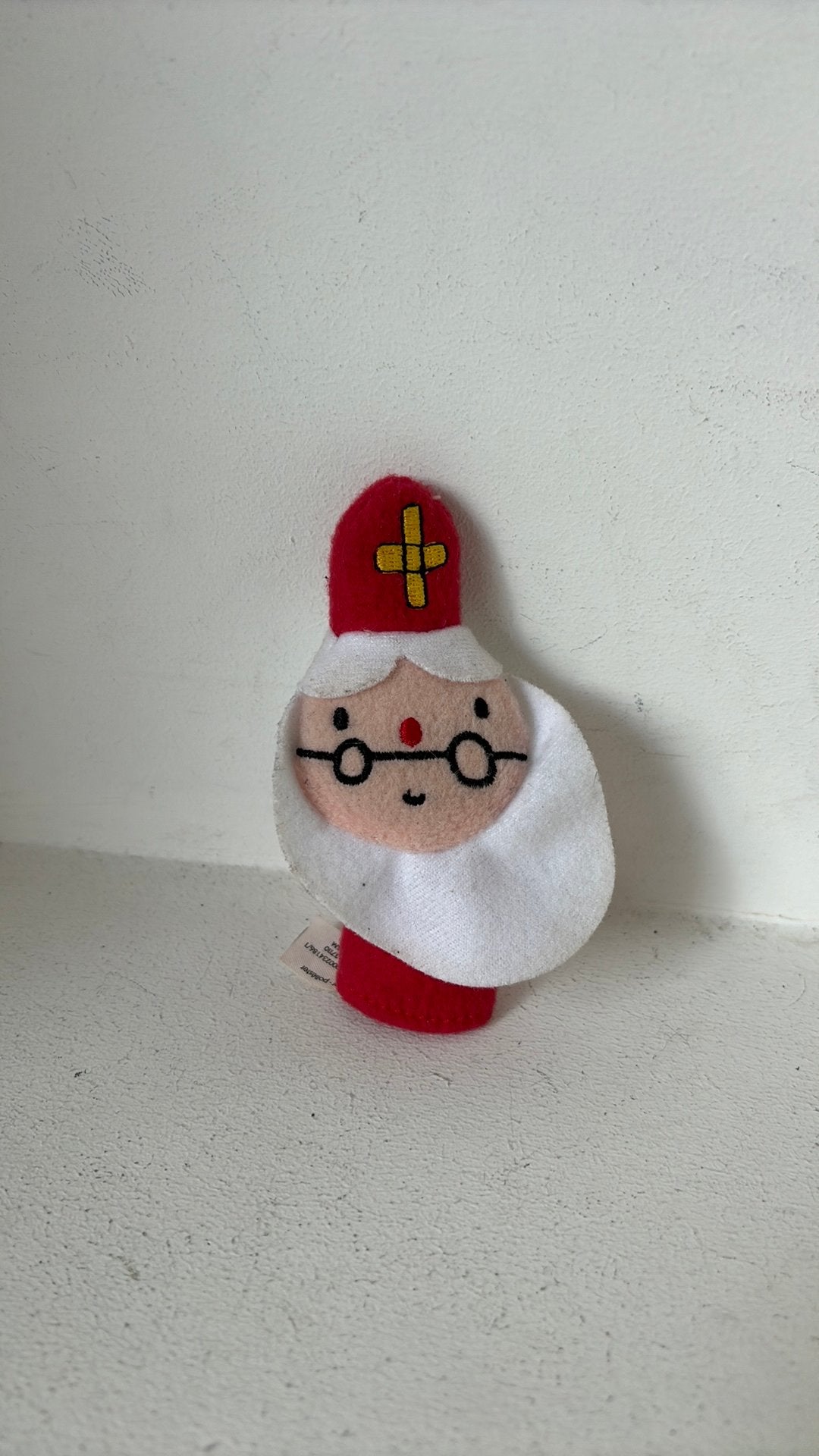 Vingerpopje van Sinterklaas, Ophalen of Verzenden, Zo goed als nieuw