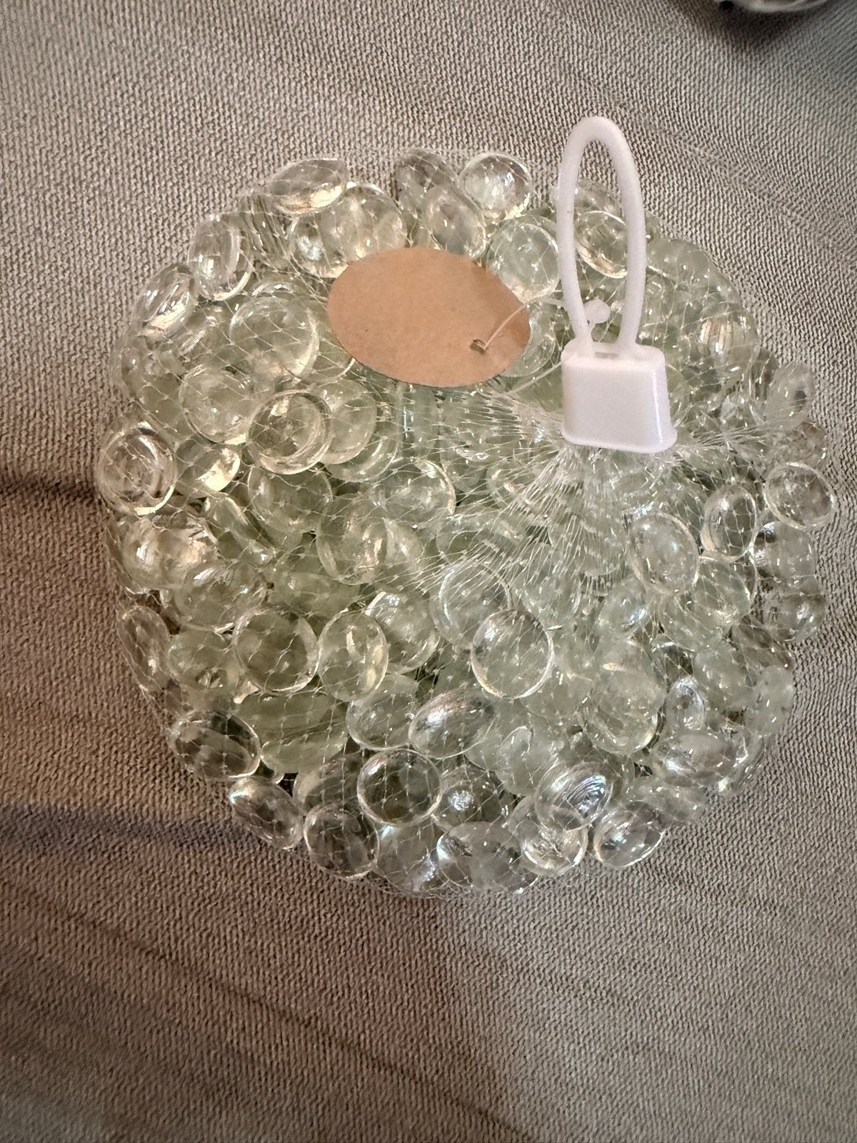 Decoratieve glazen steentjes - 950 gram, 17-19 mm, Ophalen of Verzenden, Nieuw, Glas