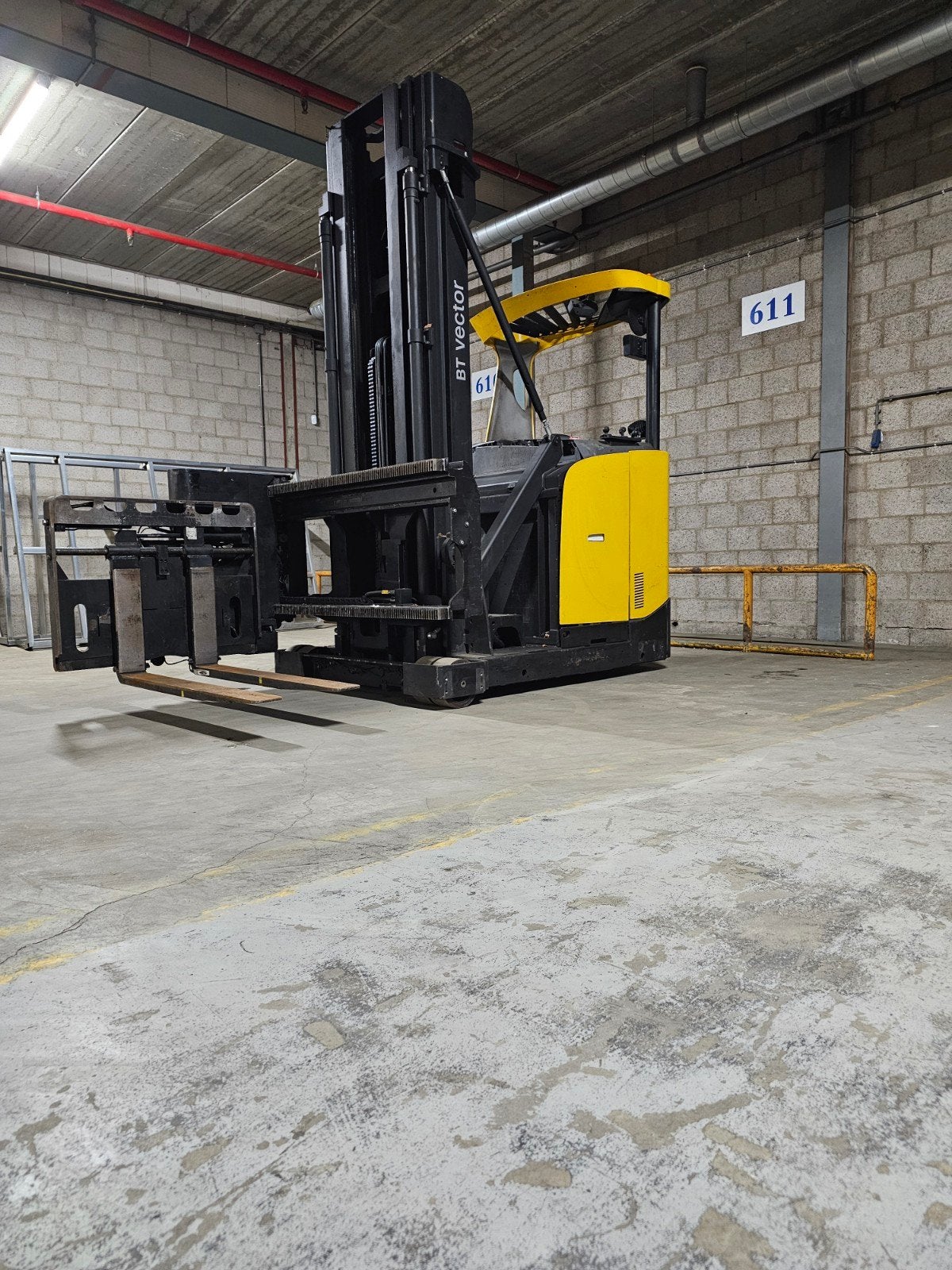 BT Vector smallegangentruck met weegschaal, 419cm hefhoogte, Ophalen, Elektrisch, Heftruck, BT Vector